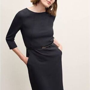 MM Lafleur Classic Black Estuko Dress size 4 new with tags